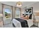 Spacious bedroom with a comfortable bed and plenty of natural light at 1204 Alston Landing Way # 07, Cary, NC 27519