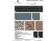Exterior color package showing home details and materials at 1204 Alston Landing Way # 07, Cary, NC 27519
