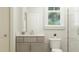 Simple bathroom with single vanity and toilet at 1528 Goldfinch Perch Ln, Knightdale, NC 27545