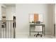 Convenient home office with a desk and wall organizer at 1528 Goldfinch Perch Ln, Knightdale, NC 27545