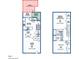 Floor plan depicting layout and dimensions of bedrooms, kitchen, and Gathering room at 3 Cheltenham Dr, Clayton, NC 27520