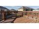 Private deck overlooking a residential neighborhood at 332 Dove Cottage Ln, Cary, NC 27519