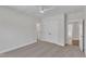 Bedroom with neutral carpet featuring multiple doors at 3803 Bennett Grove Dr, Wake Forest, NC 27587