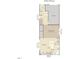 First floor plan displaying the kitchen, Gathering room, garage, entry, powder room and more at 6328 Granite Quarry Dr, Raleigh, NC 27610