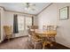 Dining room with wooden table and chairs at 754 Firestone Ln, Sanford, NC 27330