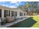 Side of the house with a deck and grill at 754 Firestone Ln, Sanford, NC 27330