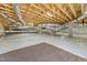 Unfinished basement area with HVAC and plumbing at 1119 Sagamore Dr, Louisburg, NC 27549