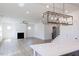 Bright living room with hardwood floors, fireplace and staircase at 2012 Clydner Dr, Apex, NC 27523