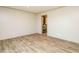 Spacious bedroom with vinyl flooring and access to bathroom at 6545 Old Jefferson Davis Hwy, Cameron, NC 28326