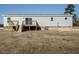 Single story home with wooden deck and backyard at 6545 Old Jefferson Davis Hwy, Cameron, NC 28326