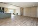 Open floor plan with kitchen, dining, and living area at 6545 Old Jefferson Davis Hwy, Cameron, NC 28326