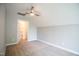 Bedroom with a closet and ceiling fan at 105 Tracey Creek Ct Ct, Apex, NC 27502