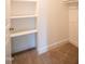Walk-in closet with shelving at 105 Tracey Creek Ct Ct, Apex, NC 27502
