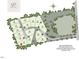 Aerial view of Aubrie Place lots, showing lot sizes and open space at 1401 Cottondale Ln, Wake Forest, NC 27587