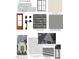 Home exterior elevation plan with siding, stone, and trim details at 1401 Cottondale Ln, Wake Forest, NC 27587
