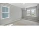 Bedroom with a large windows providing natural light at 224 Wash Hollow Dr, Wendell, NC 27591