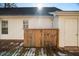 Deck with wooden screen and exterior wall of house visible at 2773 Clifton Avenue, Creedmoor, NC 27522