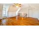 Spacious bonus room with hardwood floors and window at 3 Acornridge Ct, Durham, NC 27707