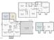 Floor plan displays a 3-story home with 3 bedrooms, bonus room, and 2-car garage at 3 Acornridge Ct, Durham, NC 27707