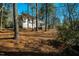 House exterior with surrounding trees and yard at 3 Acornridge Ct, Durham, NC 27707