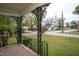 Ornate porch with a view of a residential street at 601 Rose St, Rocky Mount, NC 27801