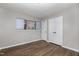 Bright bedroom with window views and large closet for ample storage, perfect for relaxation at 635 Pine Ridge Pl, Raleigh, NC 27609