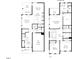 Two-story floor plan showcasing a spacious layout at 705 Colleton Rd, Raleigh, NC 27610