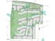 Detailed map showing the layout of the community with ponds and walking trails at 804 Heathered Farm Way, Apex, NC 27523