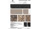 Exterior color package displaying roof shingle, siding, stone, and shutter options for customizing the home's appearance at 2405 Englemann Dr # 121, Apex, NC 27502
