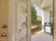 A view of the back patio with a grill at 241 Serenity Hill Cir, Chapel Hill, NC 27516