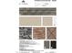 Image shows the exterior color scheme for the home, including siding and stone options at 2413 Englemann Dr # 119, Apex, NC 27502