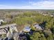 Aerial view of home and neighborhood; showing the property's location at 2500 Shadow Hills Ct Ct, Raleigh, NC 27612