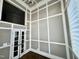 Spacious home office with built-in shelving and a charming window at 2500 Shadow Hills Ct Ct, Raleigh, NC 27612