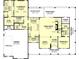 Two-story home floor plan includes 4 bedrooms, 3 bathrooms, and a 2 car garage at 320B W Orange St, Hillsborough, NC 27278