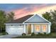 Charming one-story house with a two-car garage and landscaped front yard at 333 Broomside Ave, Raleigh, NC 27603