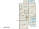 This home features a split bedroom floor plan with open living spaces, and multiple bedrooms and baths at 341 Broomside Ave, Raleigh, NC 27603