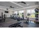 Community fitness center with cardio and weight equipment at 341 Broomside Ave, Raleigh, NC 27603