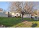 Backyard with shed and green space at 505 Forrest St, Hillsborough, NC 27278