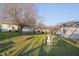 Spacious backyard with shed and trees at 505 Forrest St, Hillsborough, NC 27278