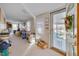 Bright entryway with view to backyard at 505 Forrest St, Hillsborough, NC 27278