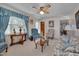 Bright living room with comfy seating and decorative elements at 505 Forrest St, Hillsborough, NC 27278