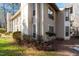 Exterior view showcasing the building's architecture, windows and landscaping at 514 New Kent Pl, Cary, NC 27511