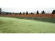 Large backyard with grassy lawn and wooden privacy fence at 524 Brunello Dr, Wake Forest, NC 27587