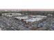 Aerial view of city with street view and parking at 615 Daniels St # 316, Raleigh, NC 27605