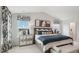 Spacious main bedroom with window seating and ensuite bathroom at 64 Tributary Way, Fuquay Varina, NC 27526