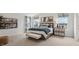 Main bedroom with plush carpet and large windows at 64 Tributary Way, Fuquay Varina, NC 27526