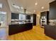 Modern kitchen with stainless steel appliances and granite countertops at 811 Oxbow Crossing Rd, Chapel Hill, NC 27516