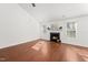 Living room with hardwood floors, fireplace and high ceilings at 170 Waterford Dr, Angier, NC 27501