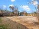 Large backyard with trampoline and plenty of open space at 2539 Glade Mill Court, Fuquay Varina, NC 27526