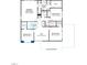 Upper floor with primary bedroom, two additional bedrooms, and a loft at 271 Magnolia Acres Ln, Fuquay Varina, NC 27526